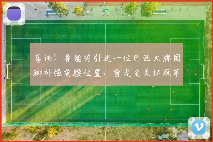 喜讯！鲁能将引进一位巴西大牌国脚补强前腰位置，曾是南美杯冠军队核心_鲁能队_刘愚_足协杯